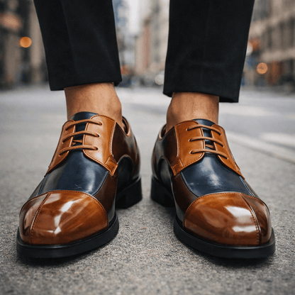 Riven Leather Shoes