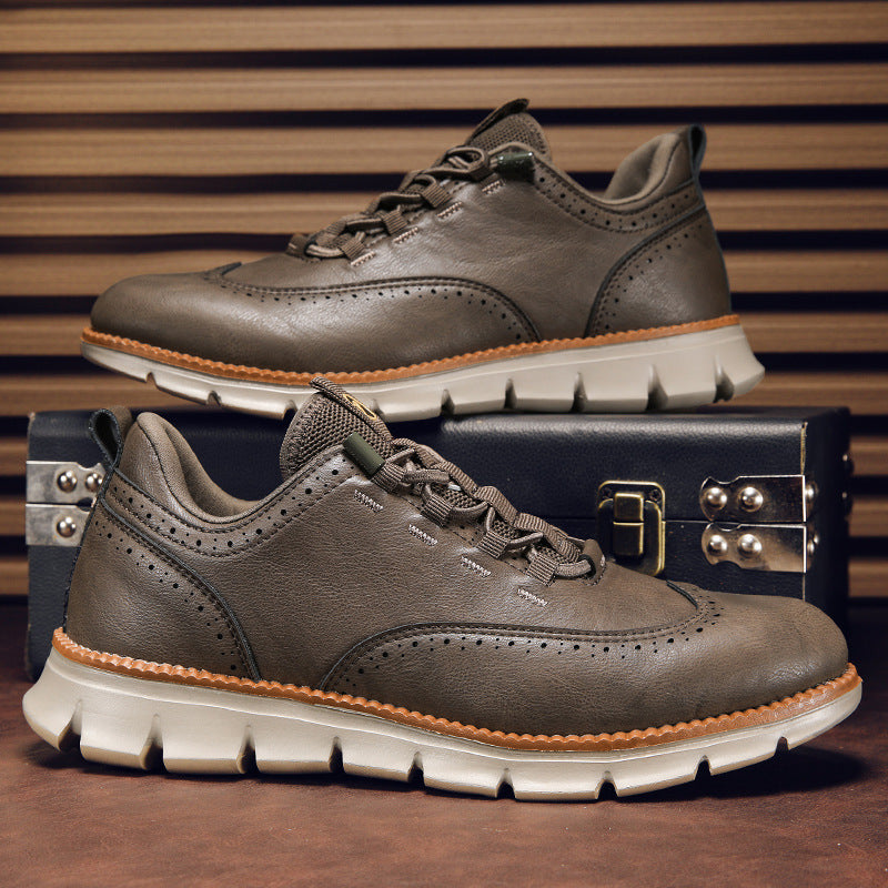 Braxen Leather Sneakers