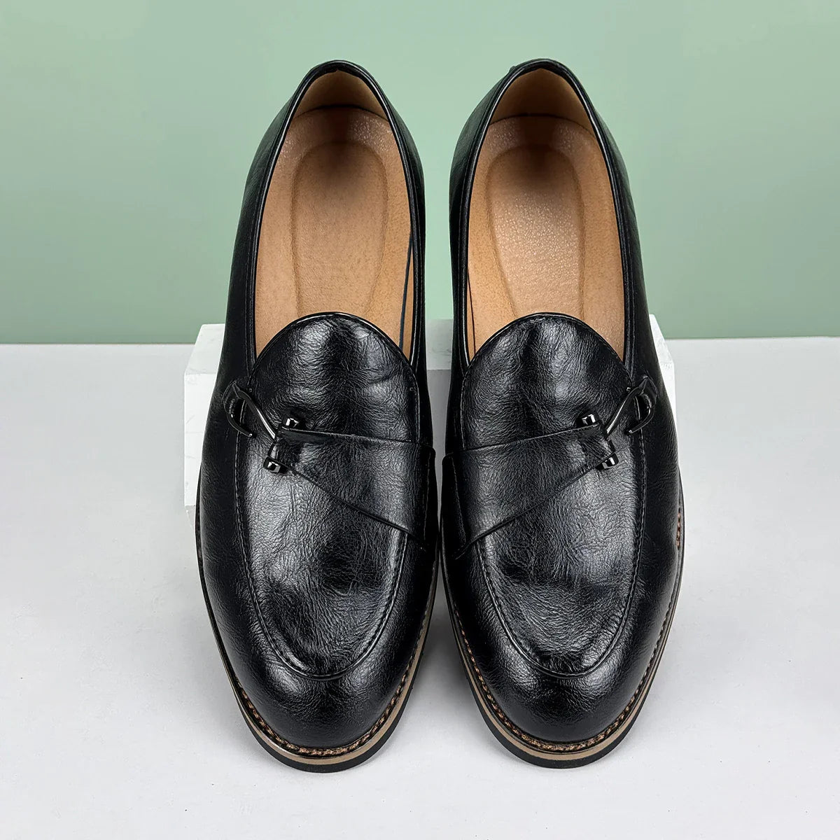 Pelle D'Oro Leather Loafers