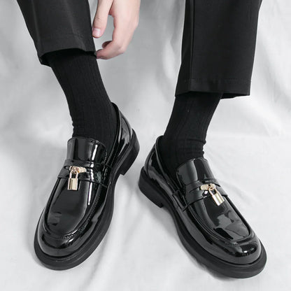Lucchetto Leather Loafers
